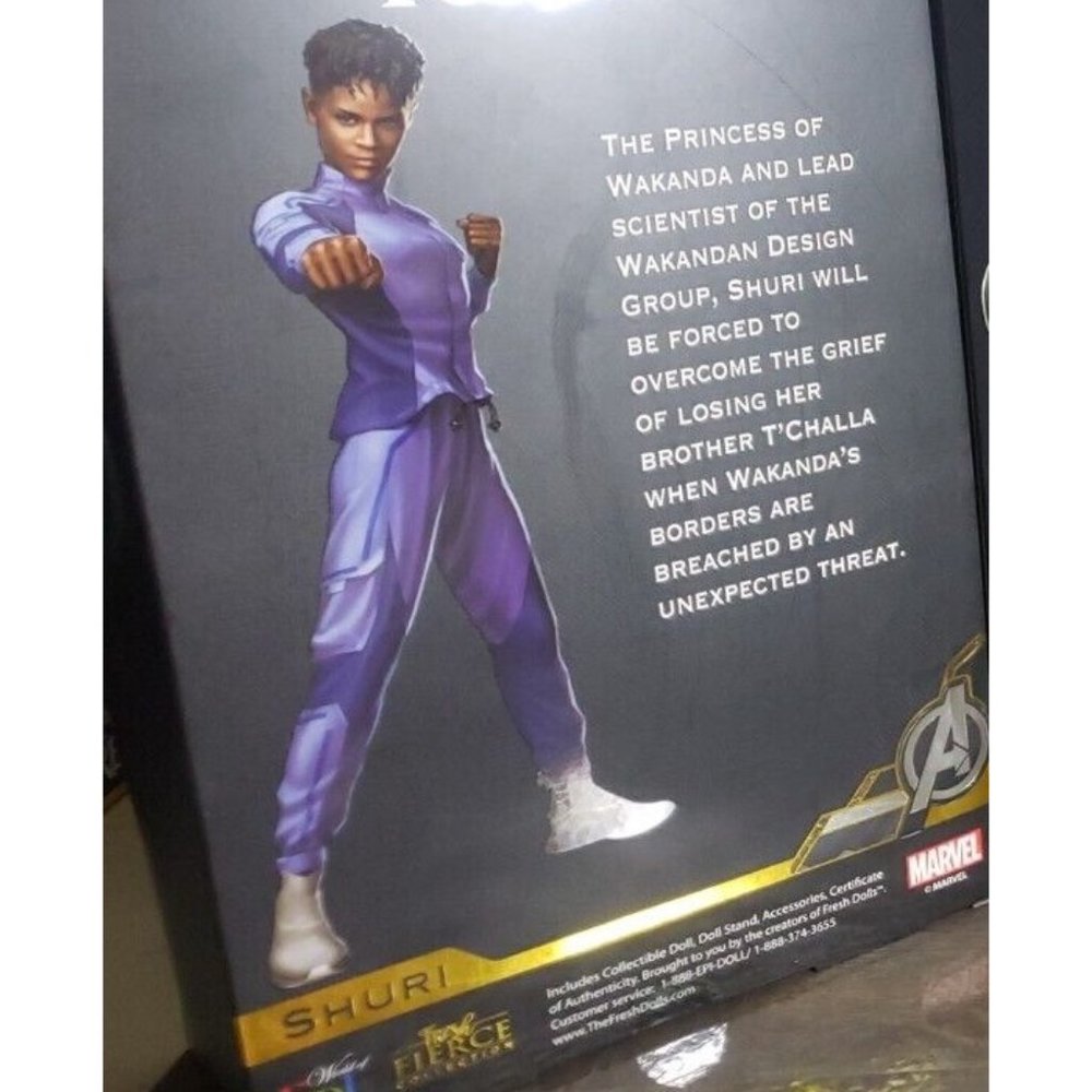 SHURI Wakanda Forever Barbie-size doll NEW & On SALE Now!